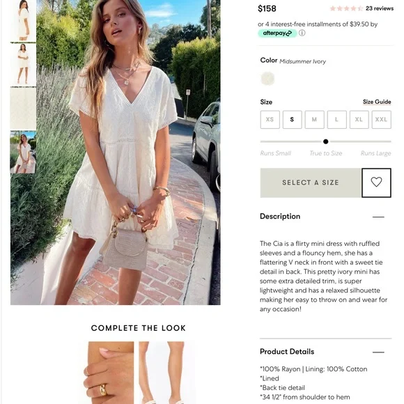 NEW LISTING ‼️SHOW ME YOUR MUMU Mini Dress - Picture 4 of 16